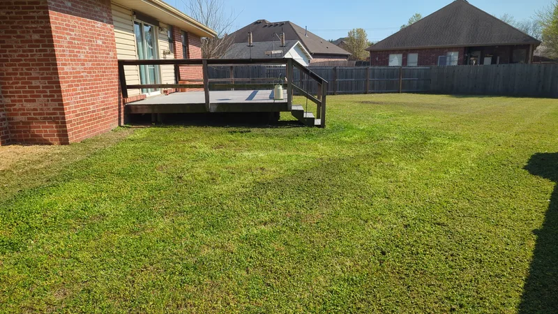 Enjoy the backyard view