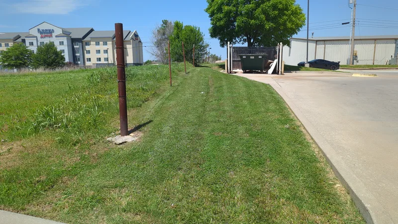 Fence line mowing makes a big difference.